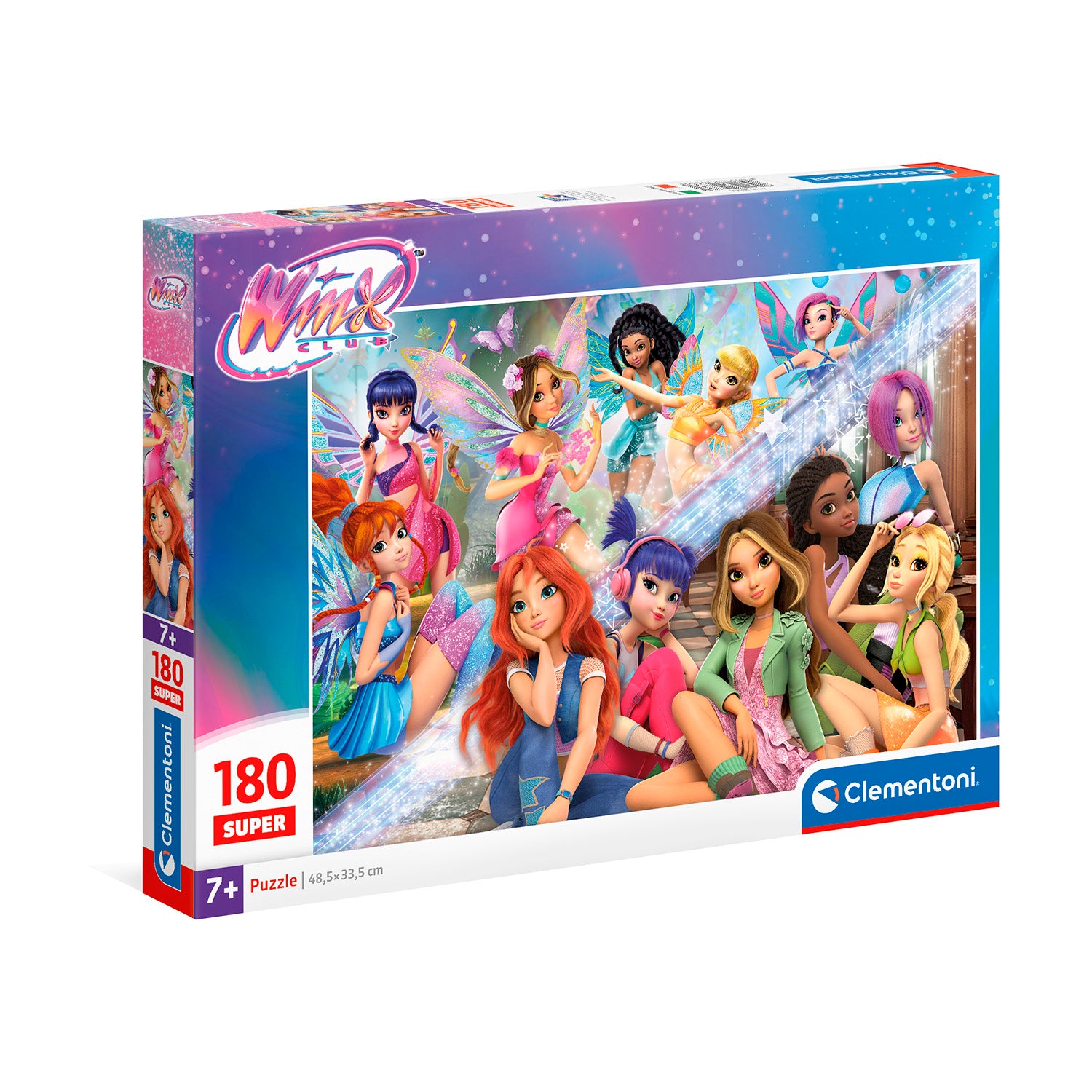 Wink 5周年記念セット Winx Club Puzzle Clementoni – 180 Pieces