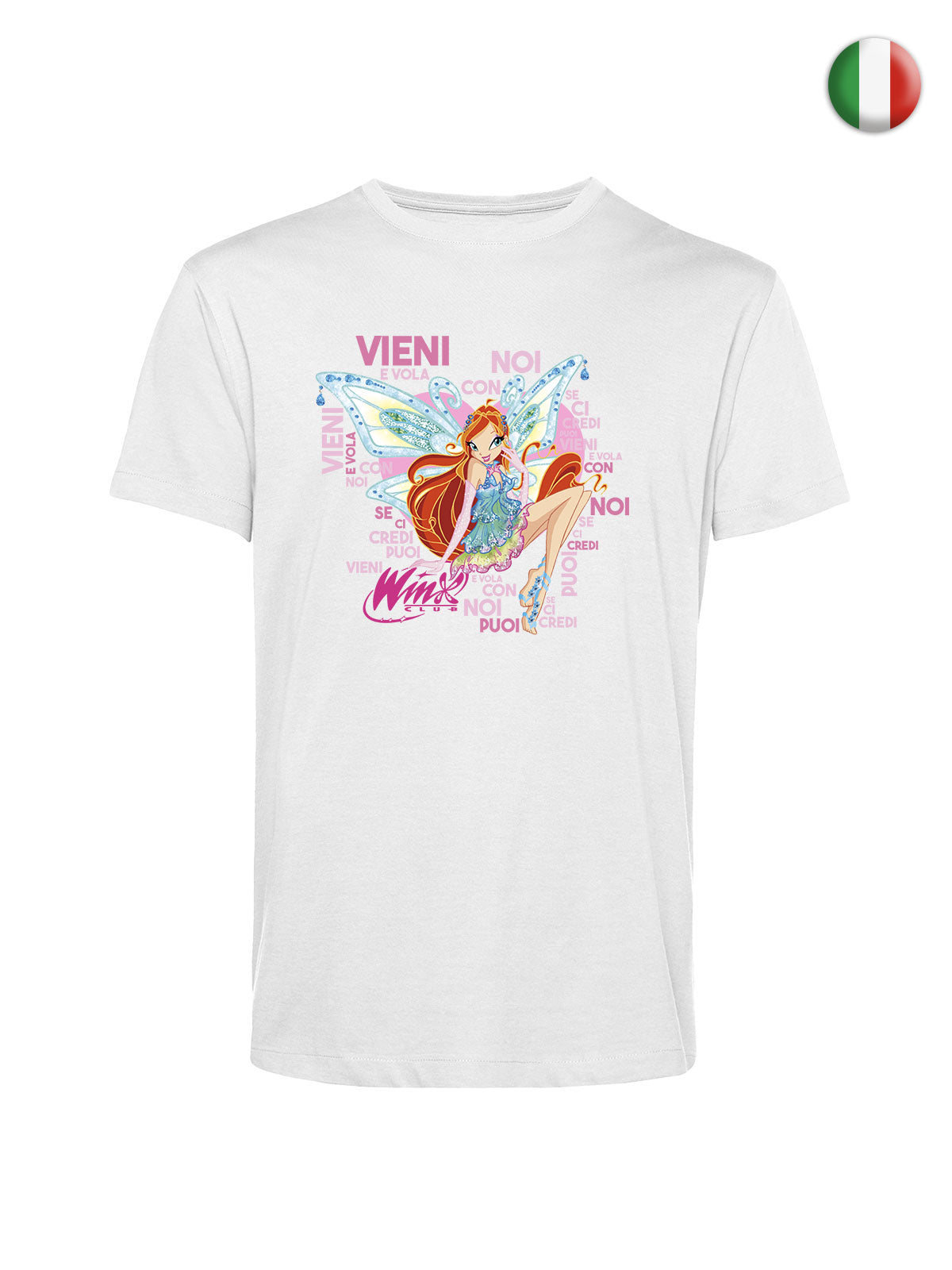 Sing along with Bloom! White Unisex t-shirt