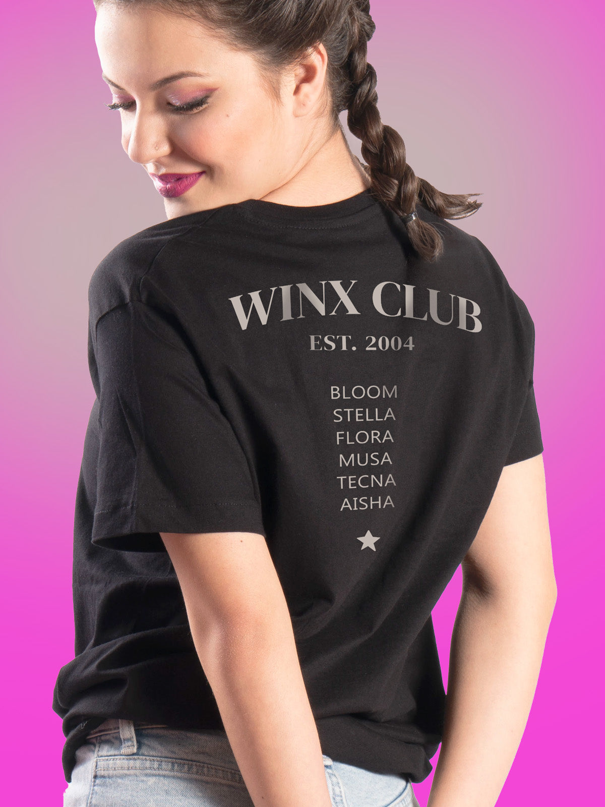 Winx Club Est. 2004 Unisex T-shirt - Backside print