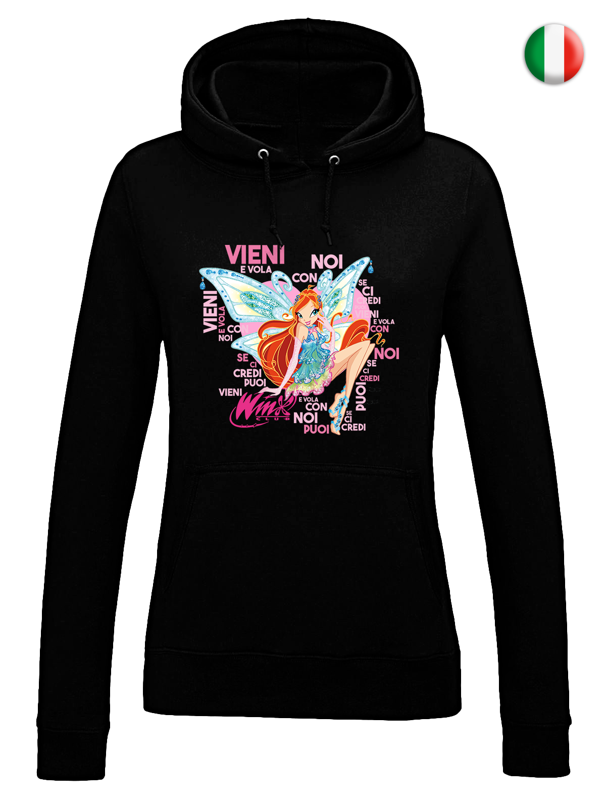 Sing along with Bloom! Black Hoodie