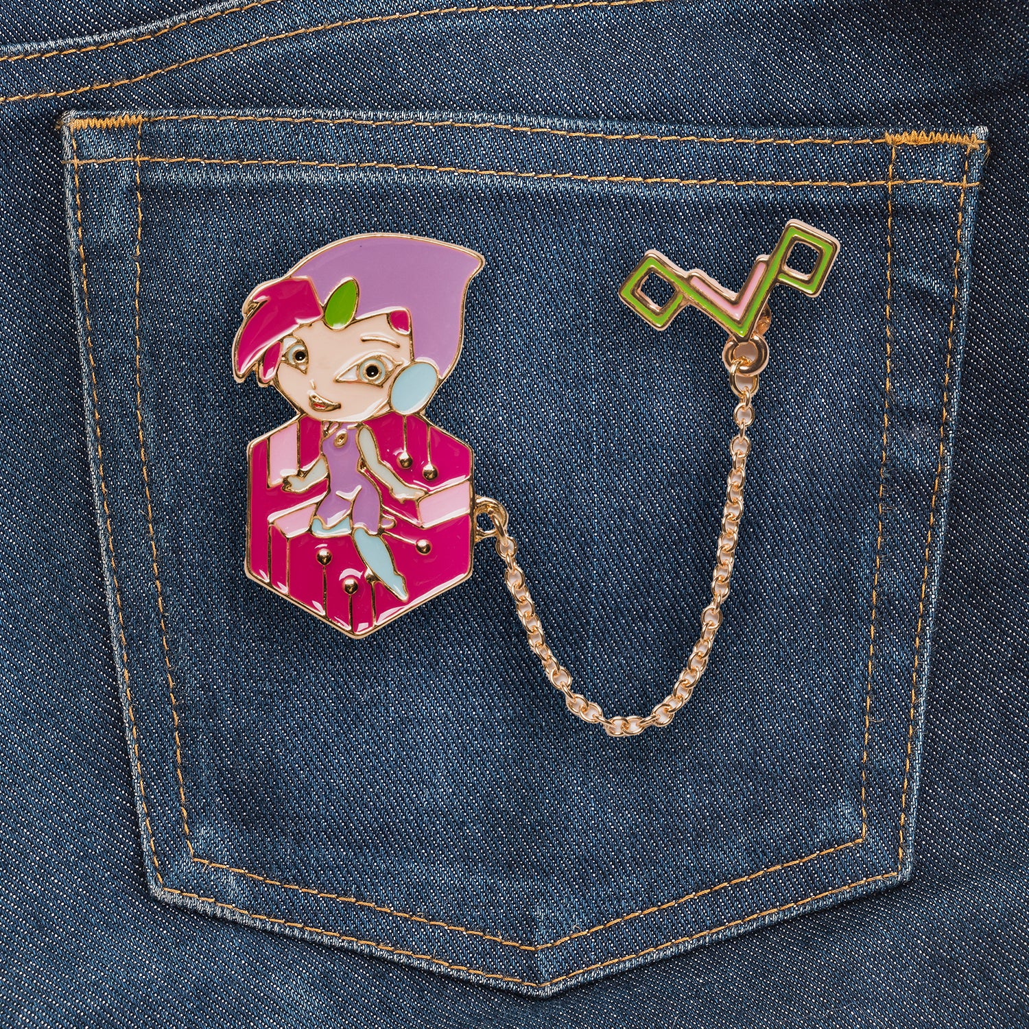 Tecna Double Enamel Pin