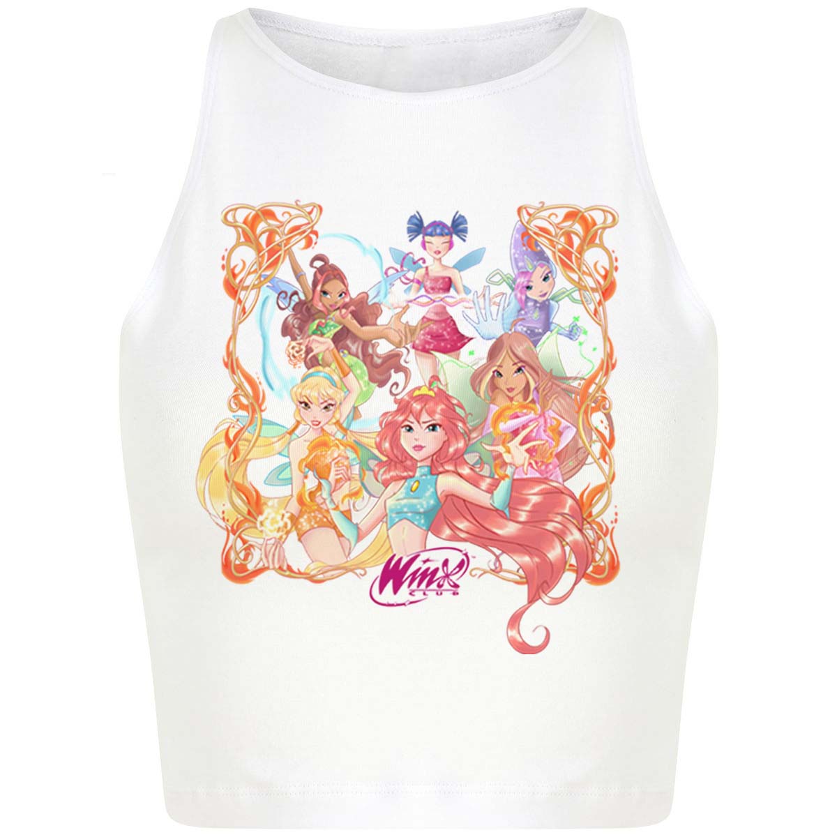 Winx Fairy Tarot Cropped Top
