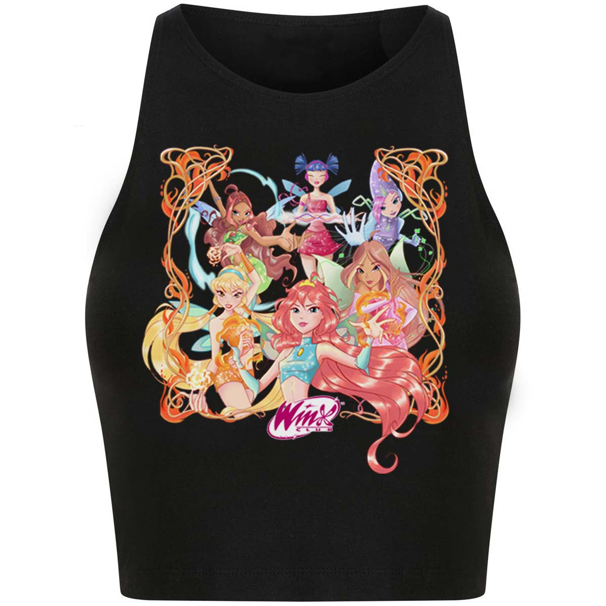 Winx Fairy Tarot Cropped Top