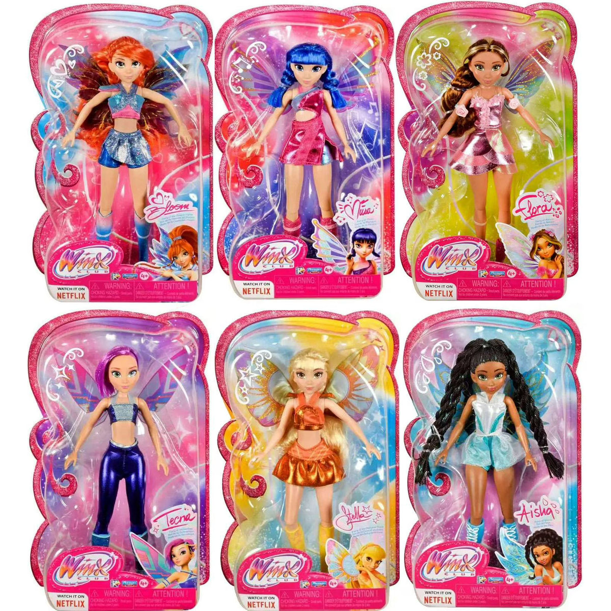 Winx Club Fairies - Fashion Doll Playmates