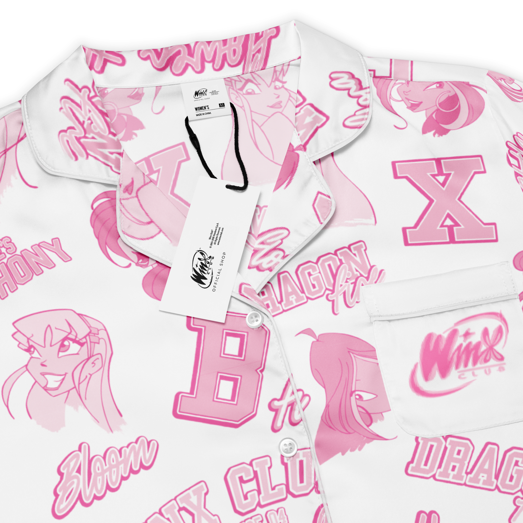 Face The Winx Pijama Top