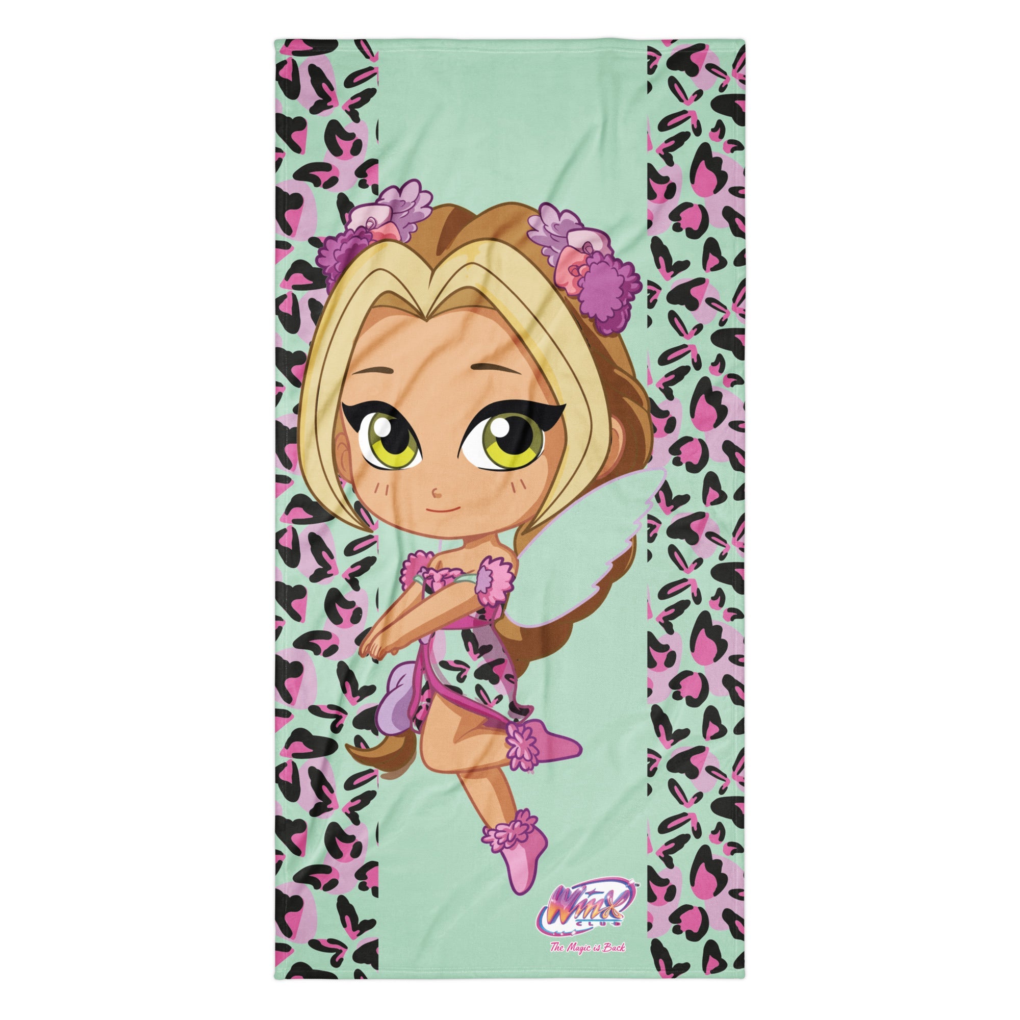 Flora Wild Wings Beach Towel