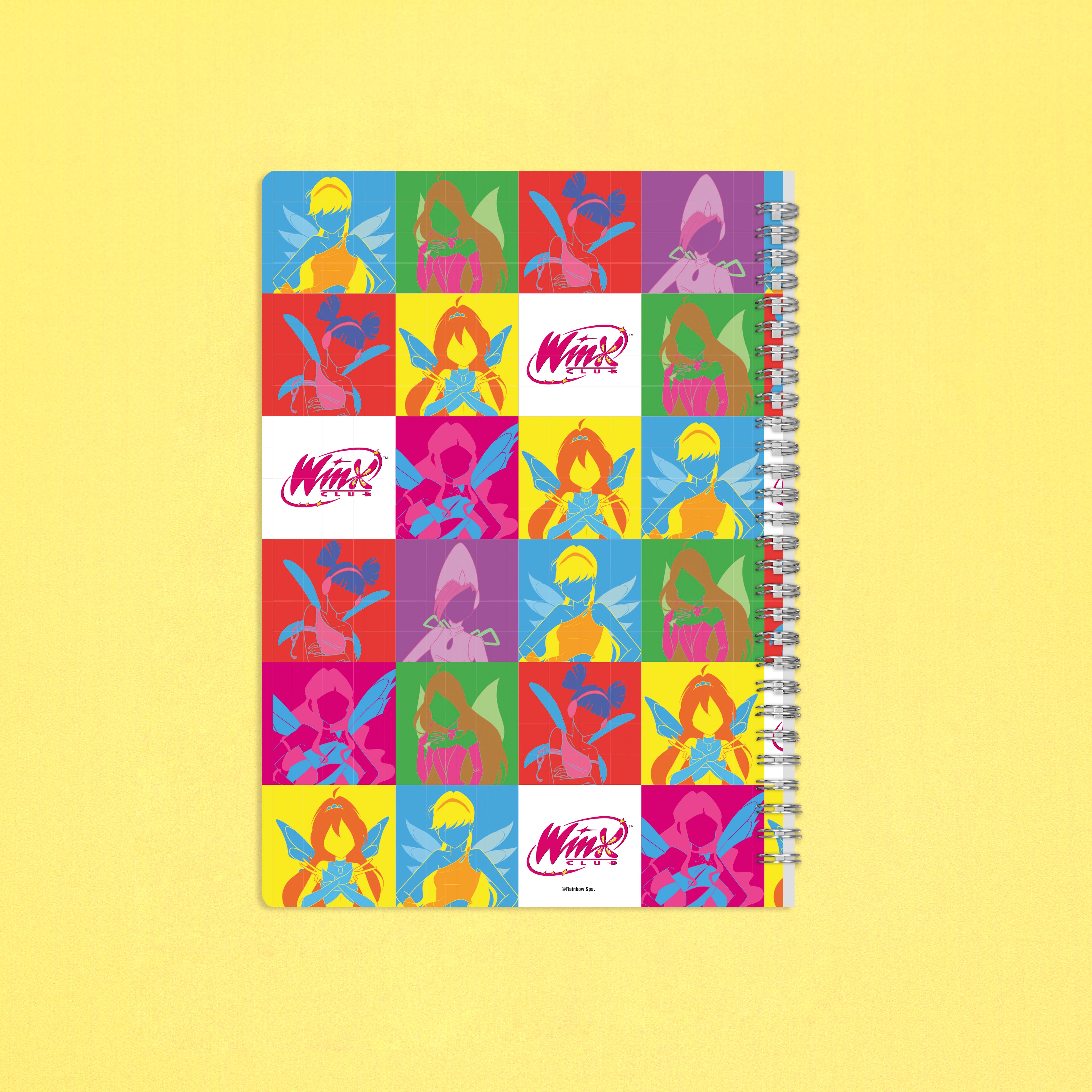 Multicolor Spiral Notebook