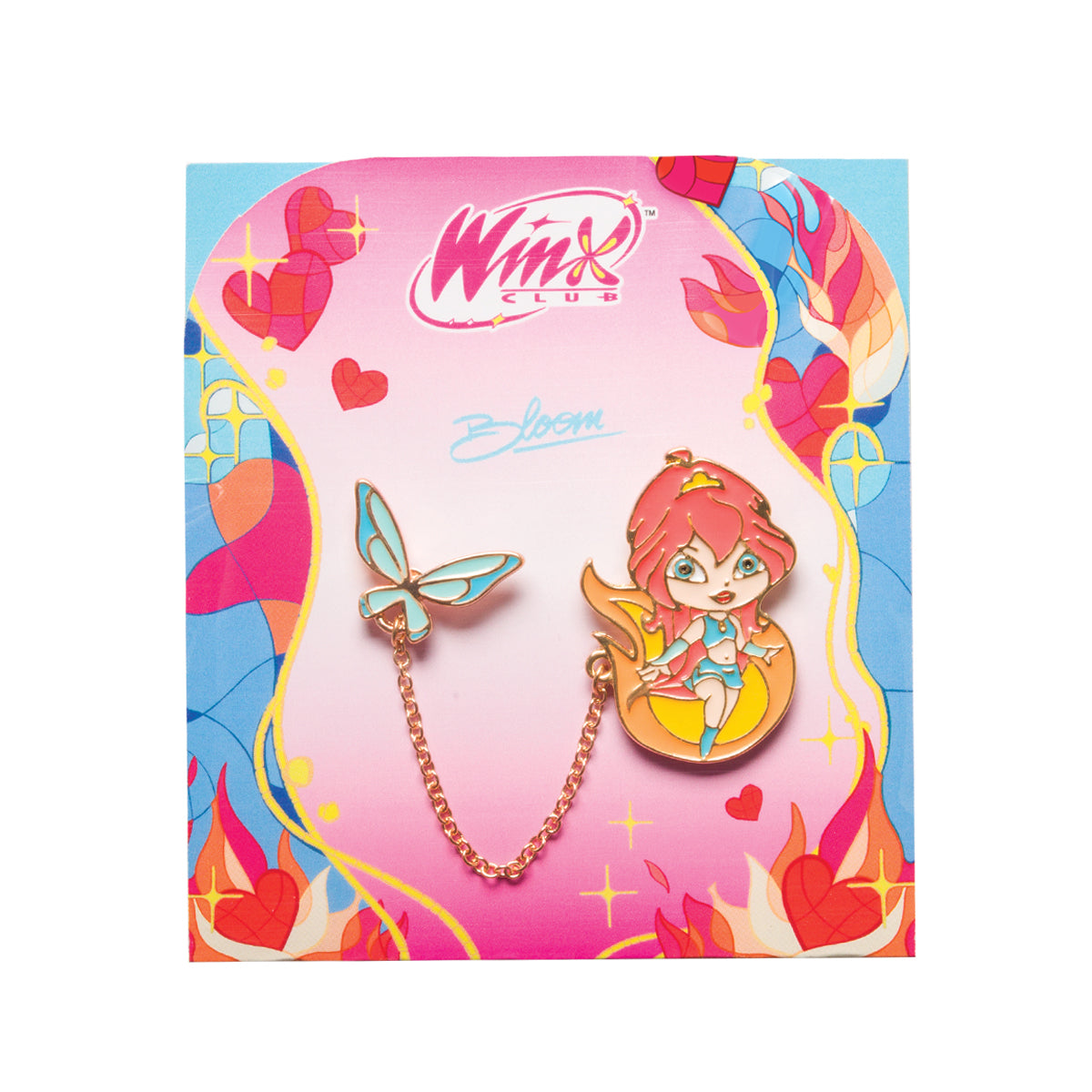 Bloom Double Enamel Pin