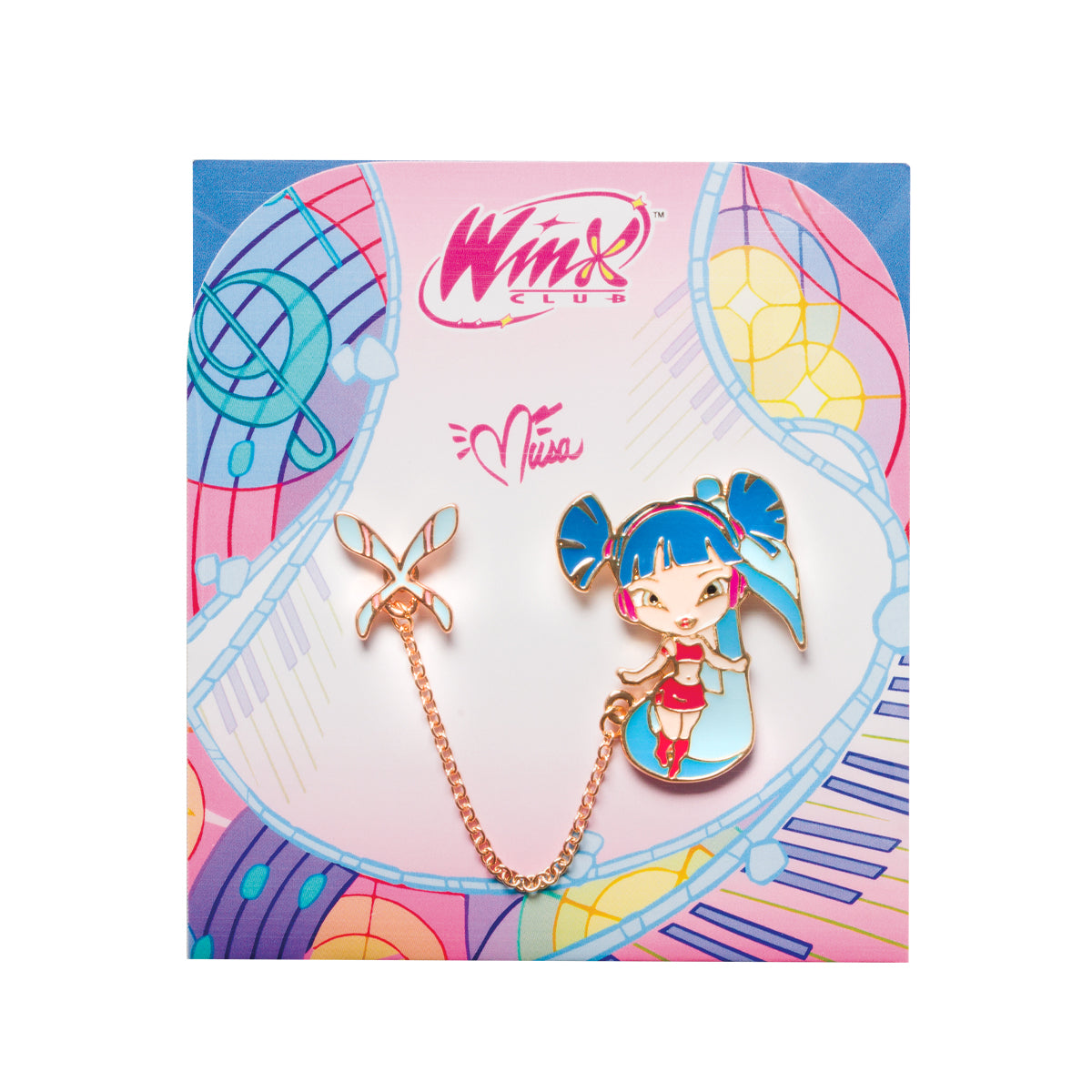 Musa Double Enamel Pin