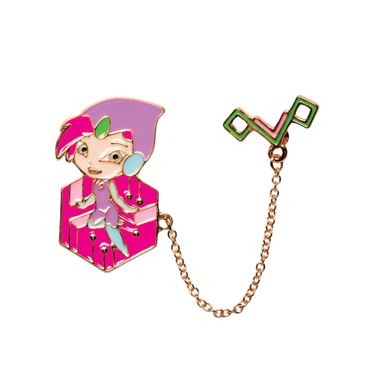 Tecna Double Enamel Pin