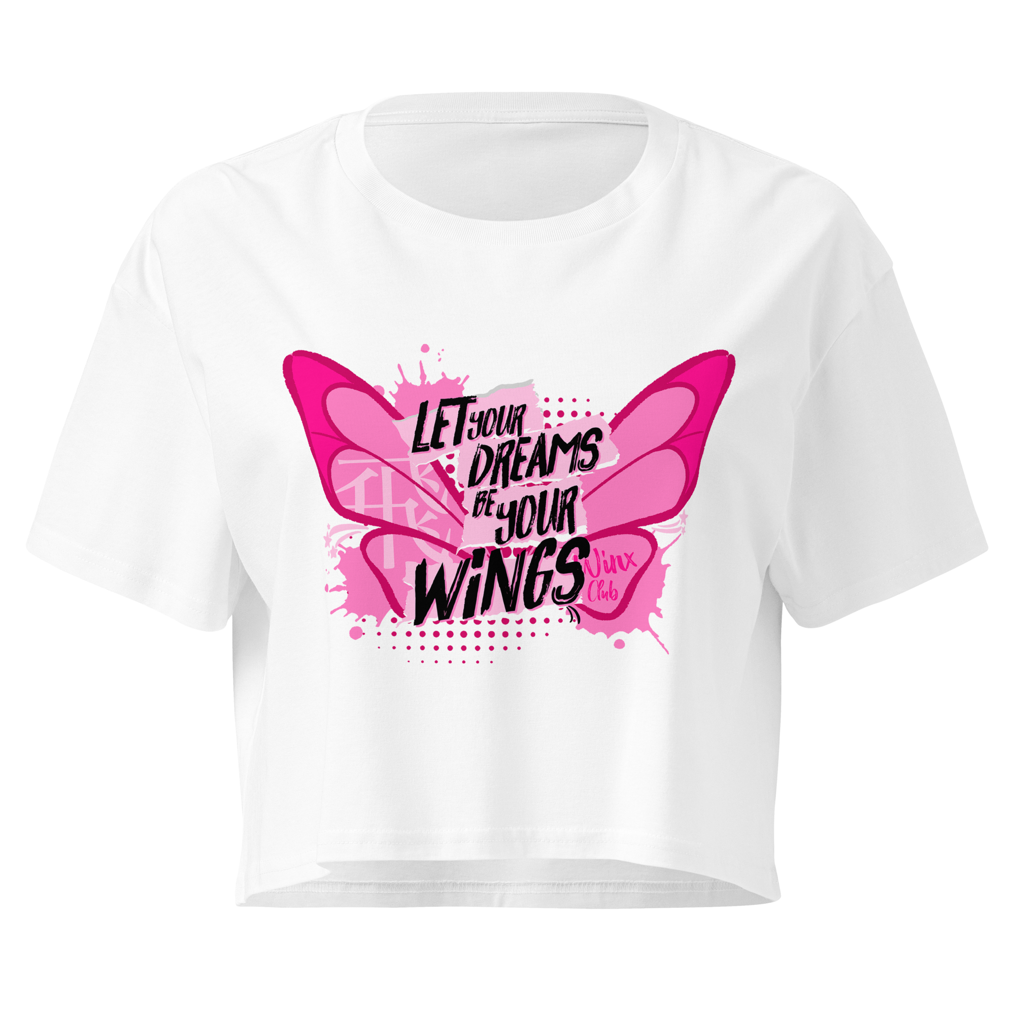 Let your Dreams be your Wings Cropped T-Shirt