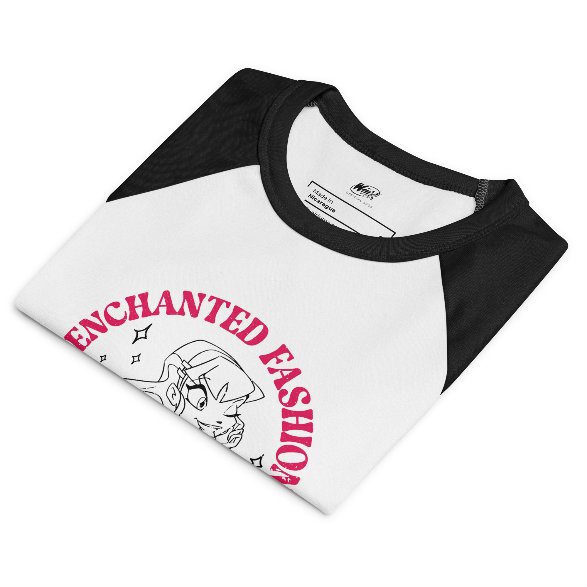 Magic Jukebox Enchanted Stella Raglan Tee