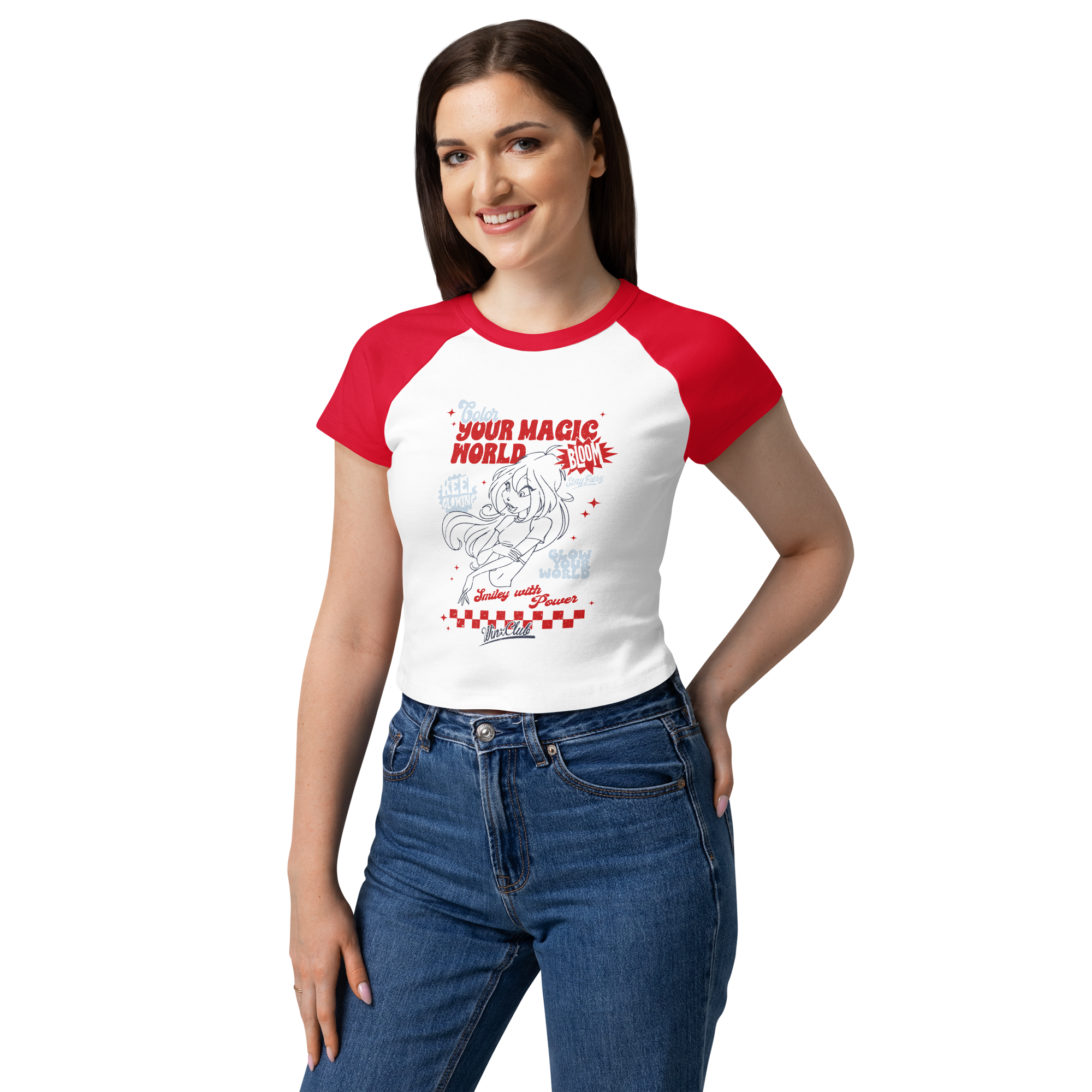 Magic Jukebox Magic Bloom Raglan Tee