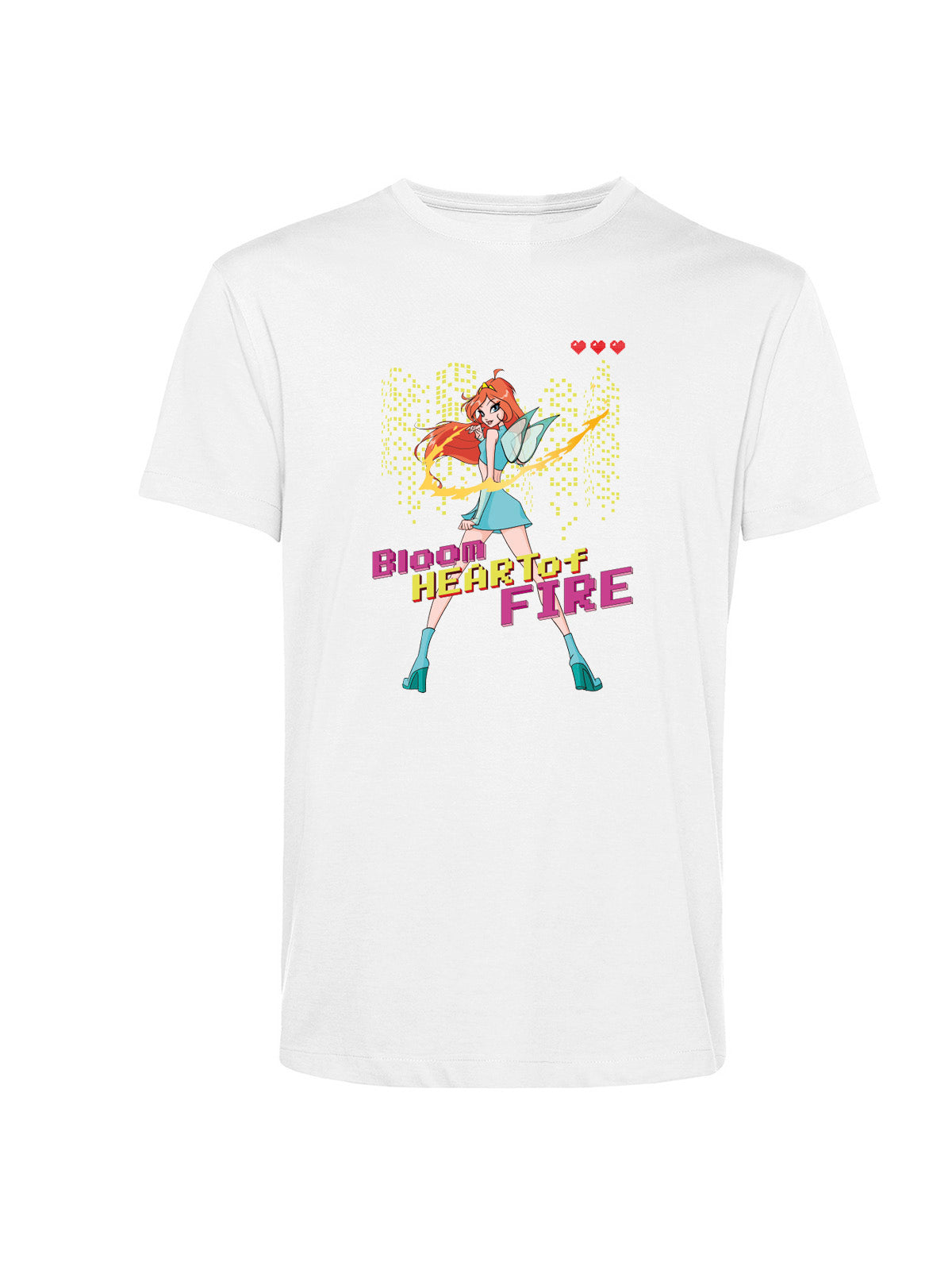 Bloom heart of fire Unisex T-shirt