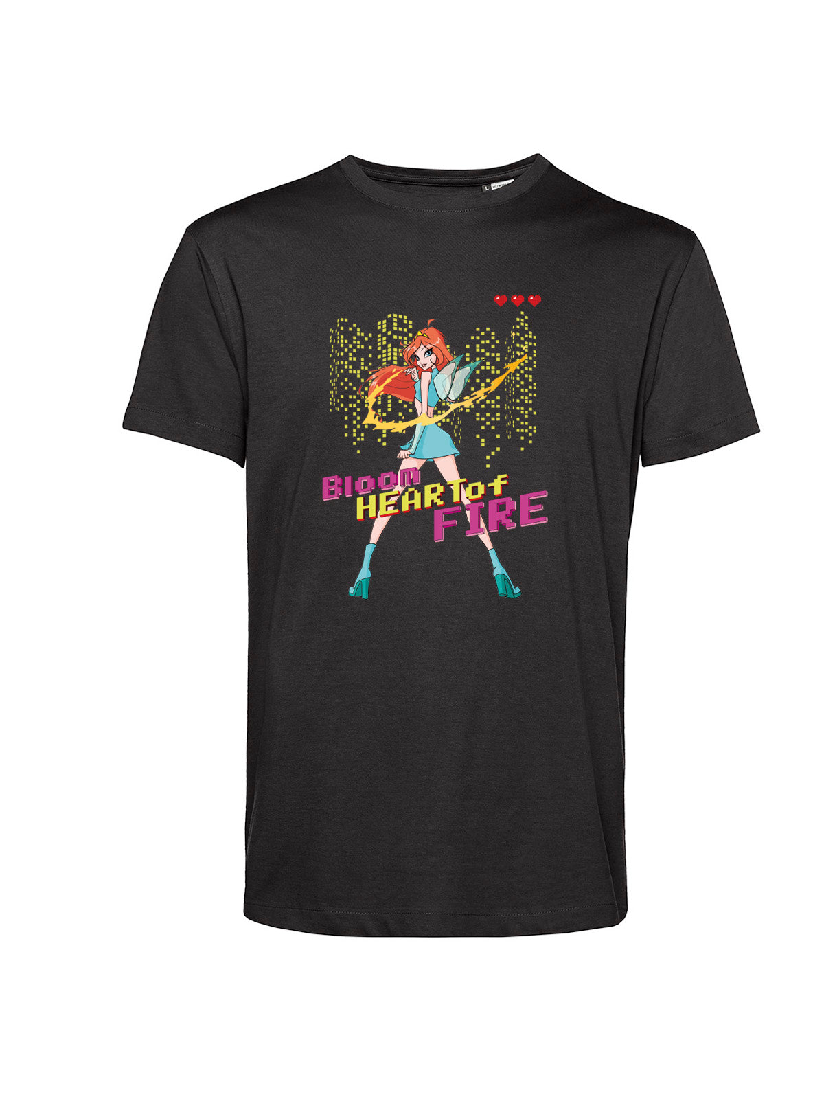 Bloom heart of fire Unisex T-shirt