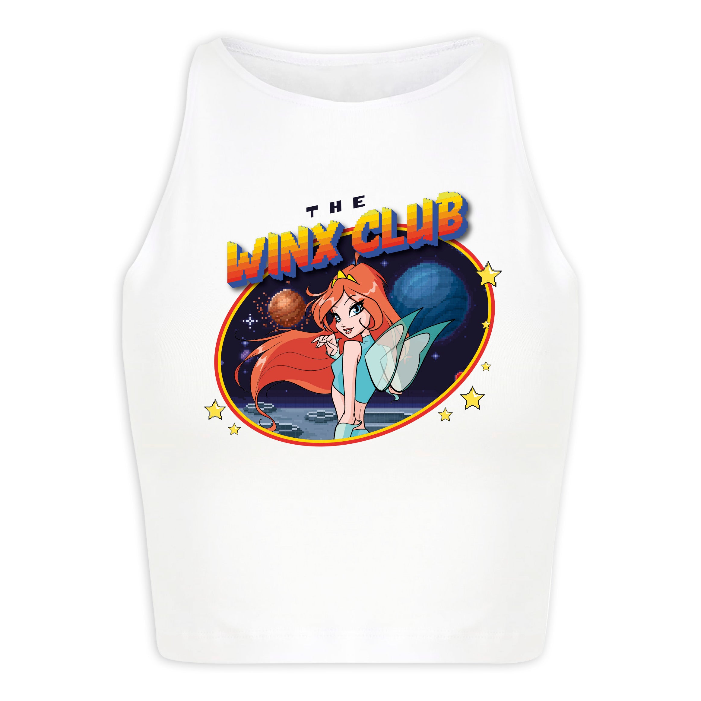 Get your wings Bloom Crop Top