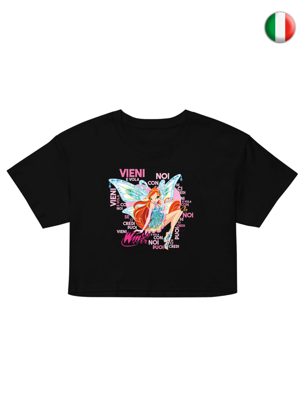 Sing along with Bloom! Crop T-Shirt