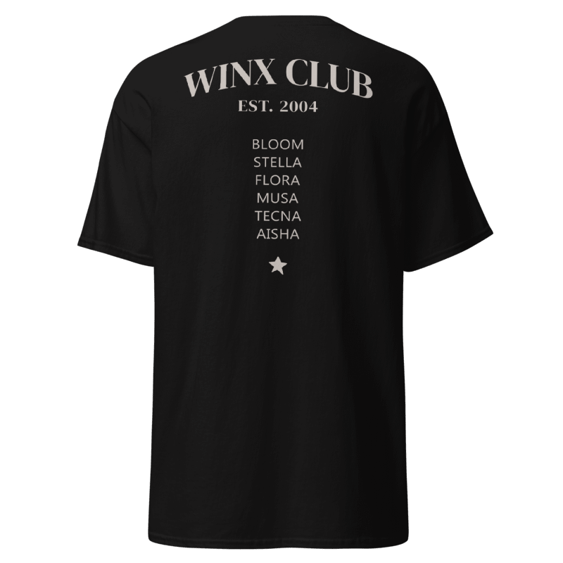 Winx Club Est. 2004 Unisex T-shirt - Backside print