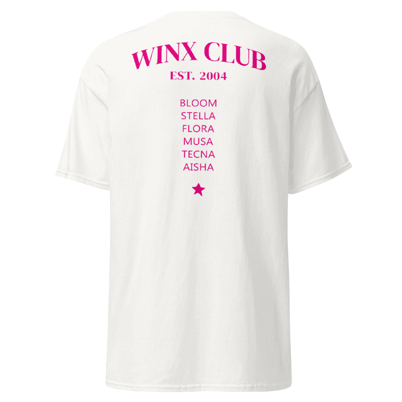 Winx Club Est. 2004 Unisex T-shirt - Backside print