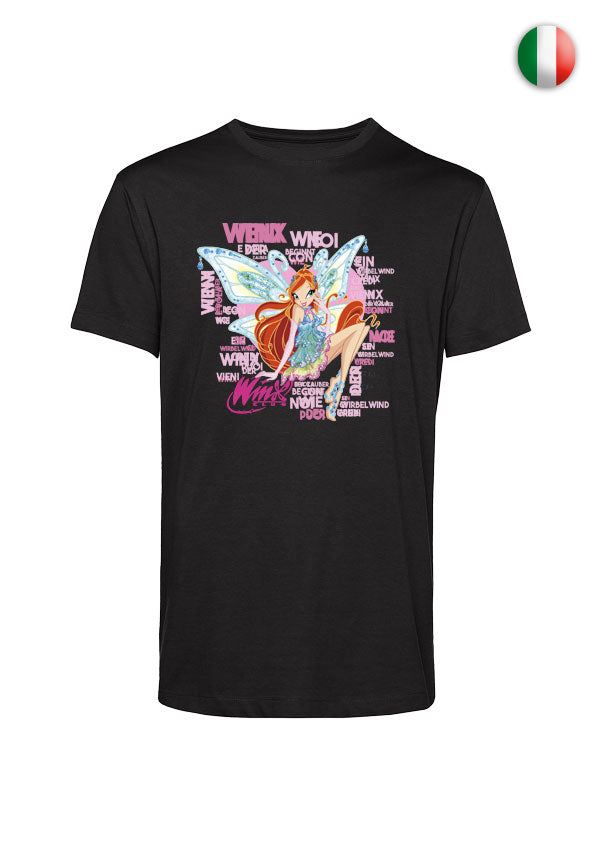 Sing along with Bloom! Black Unisex t-shirt