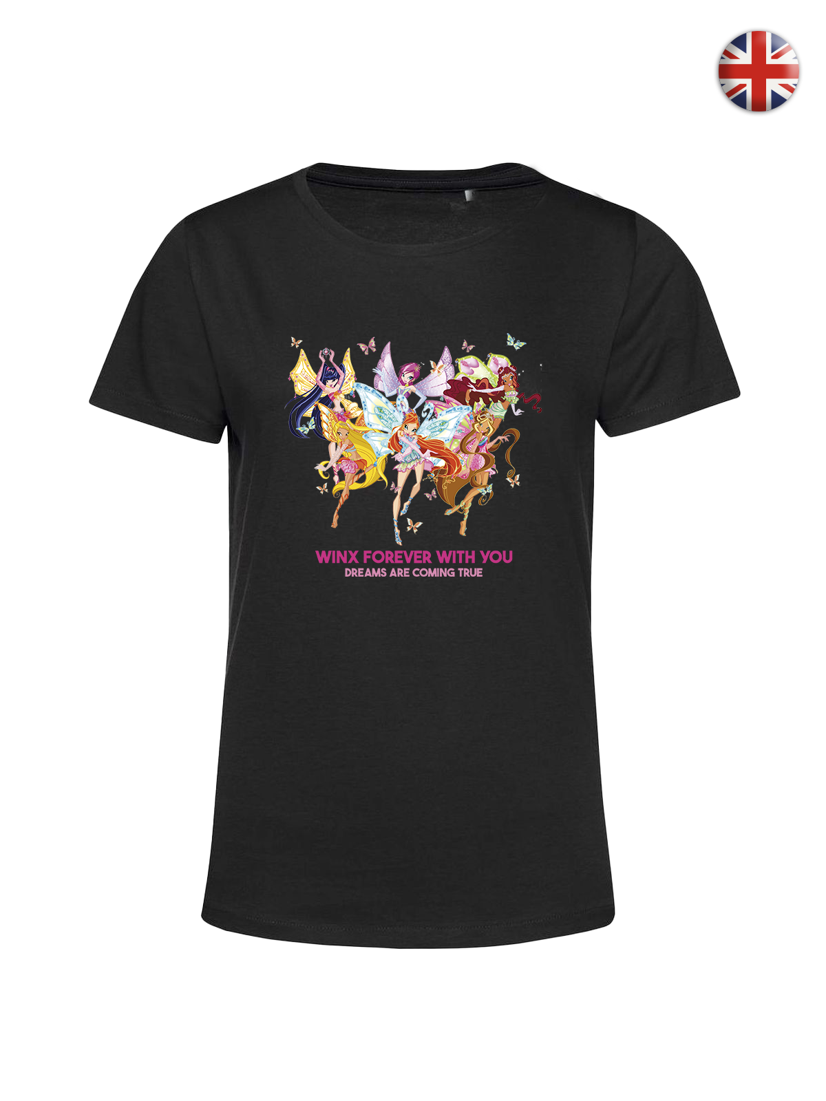 Say it in your language! Black t-shirt
