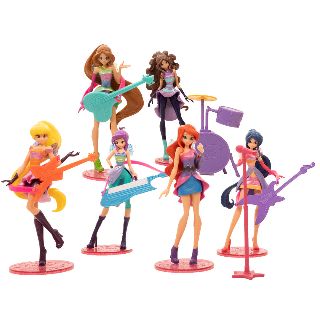 WINX ROCK BAND - FIGURE COLLECTION (6 Characters)