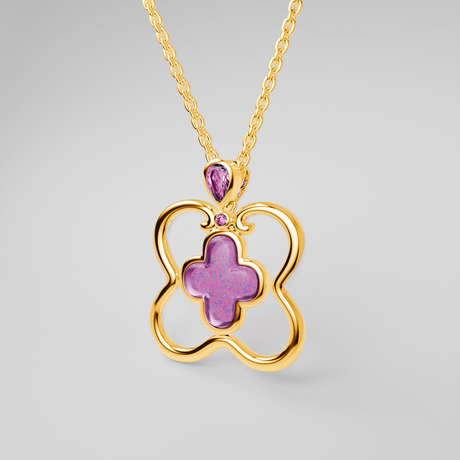 Flora Fairy Dust Bottle Necklace - Gadget4entertainment