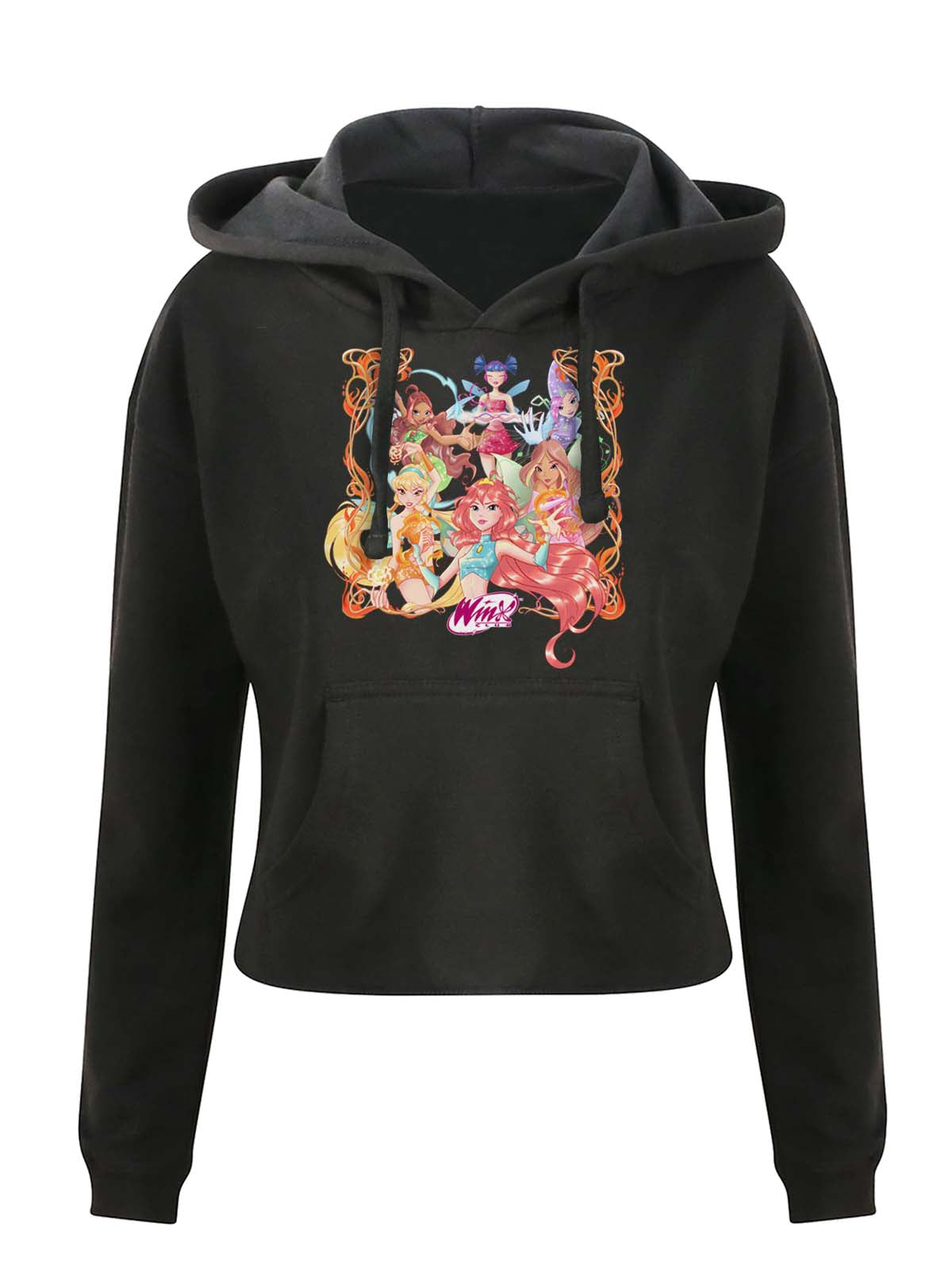 Winx Fairy Tarot Cropped Hoodie