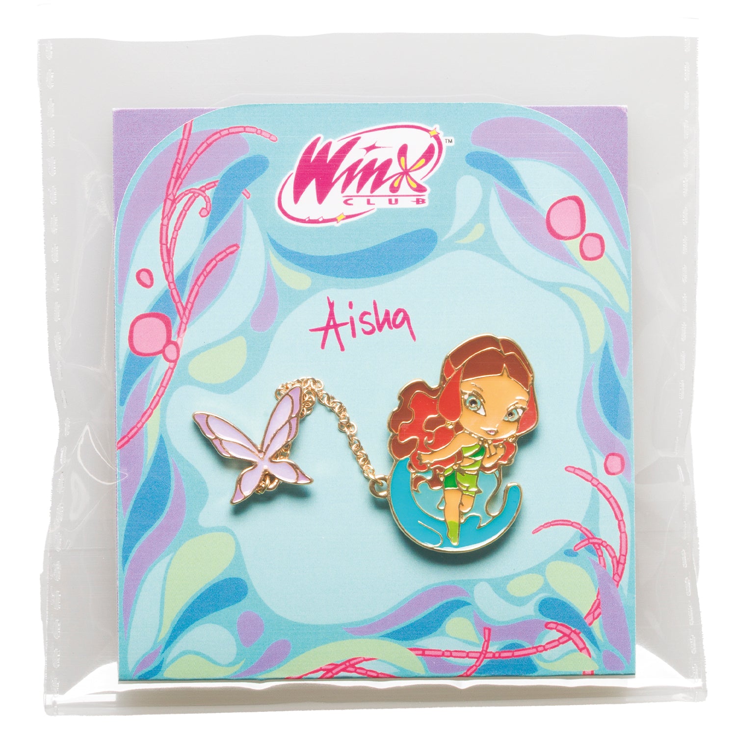Aisha Double Enamel Pin
