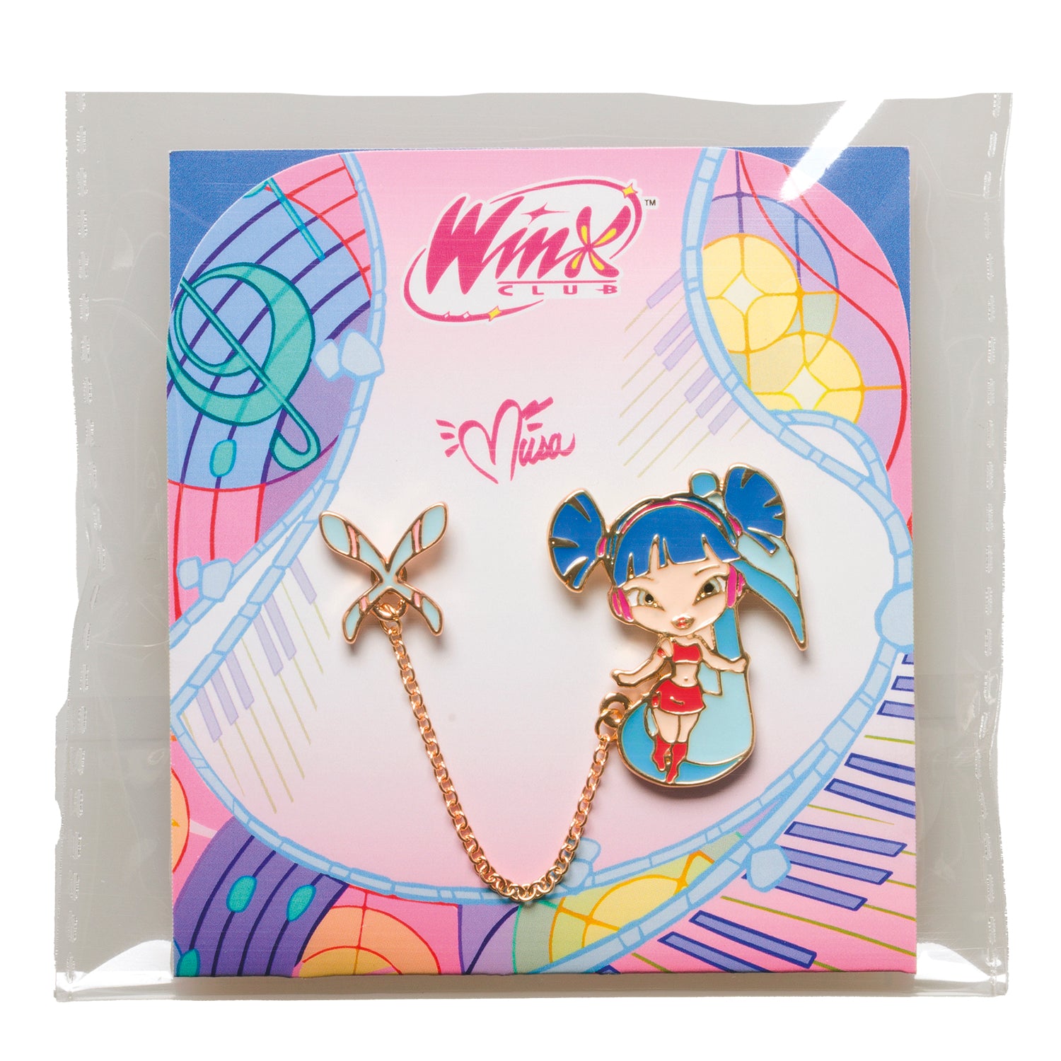 Musa Double Enamel Pin