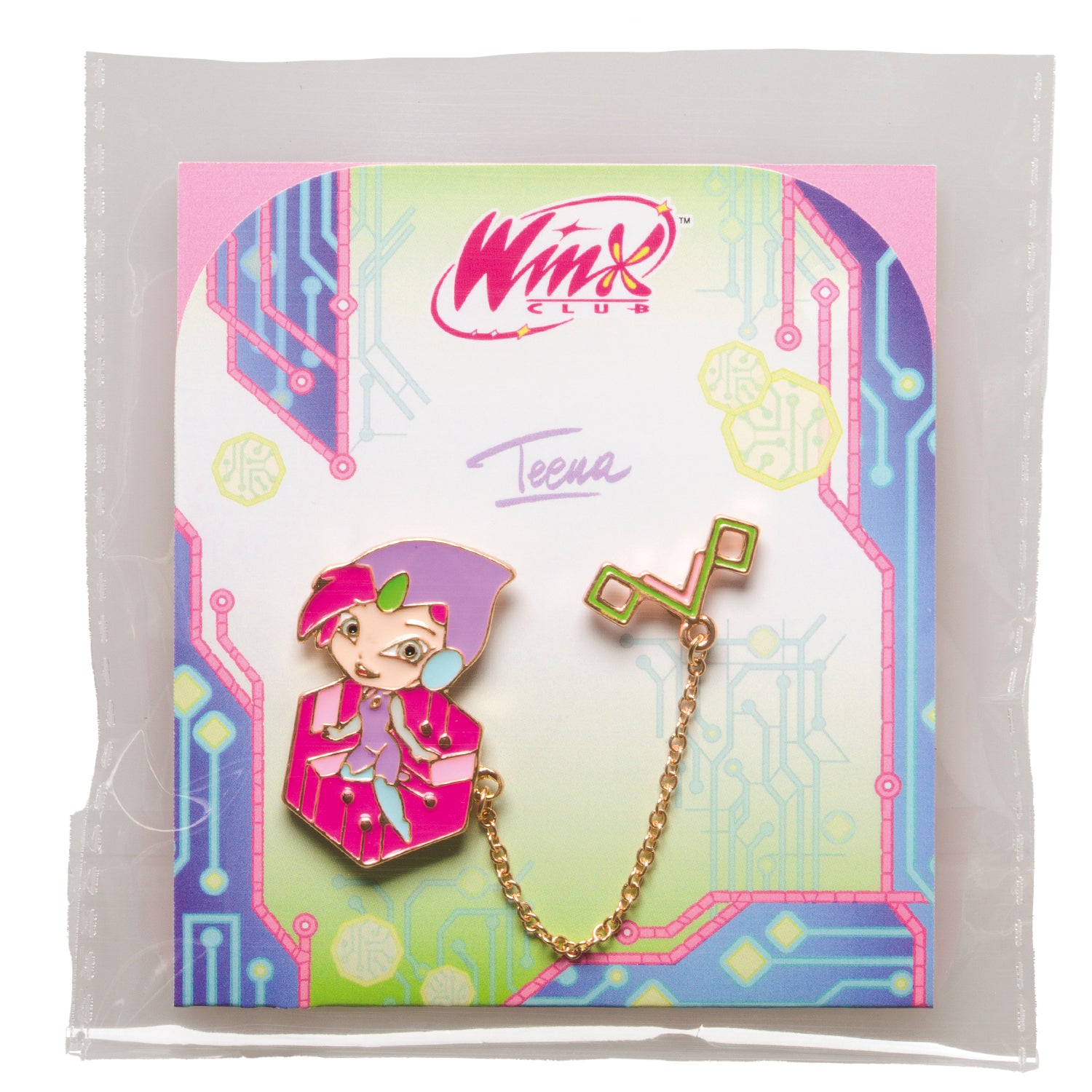 Tecna Double Enamel Pin