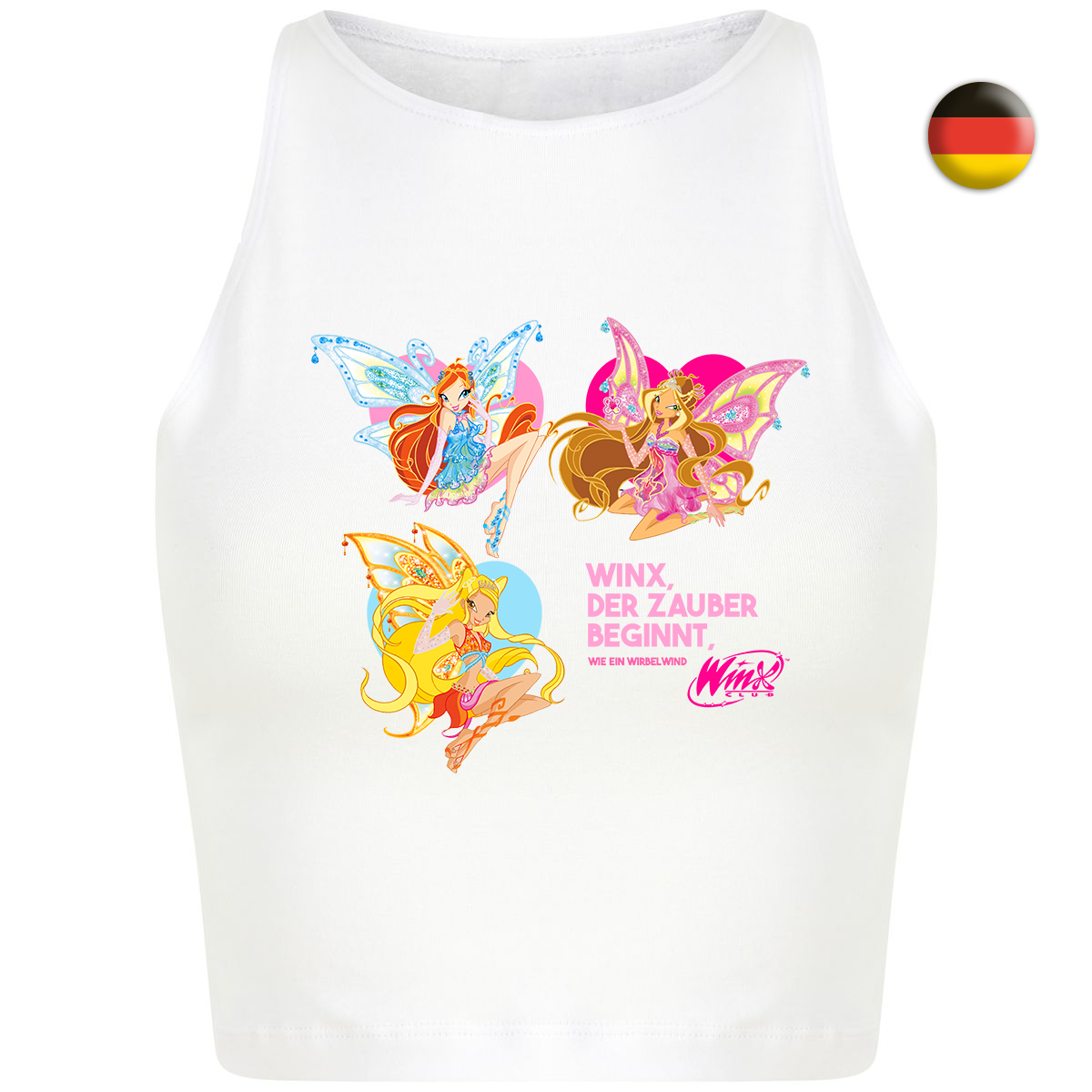 Speak Your style! White Crop Top