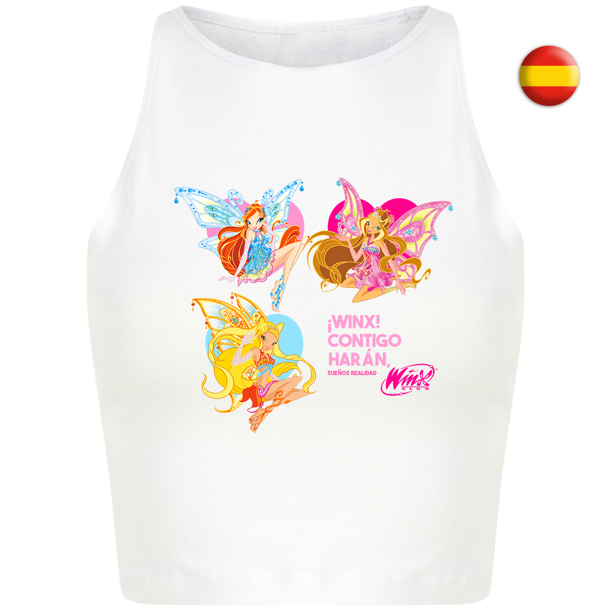 Speak Your style! White Crop Top