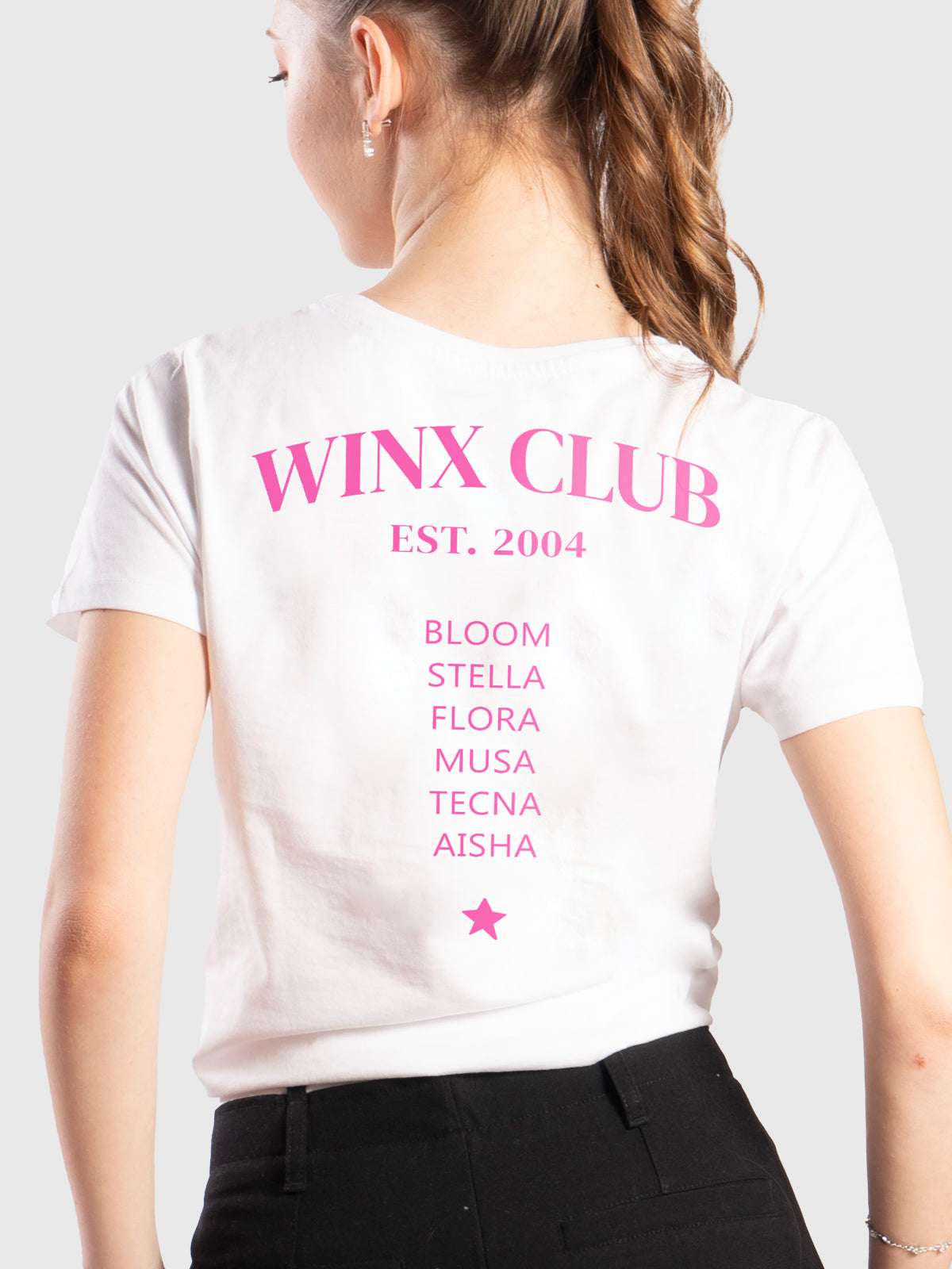 Winx Club Est. 2004 Unisex T-shirt - Backside print