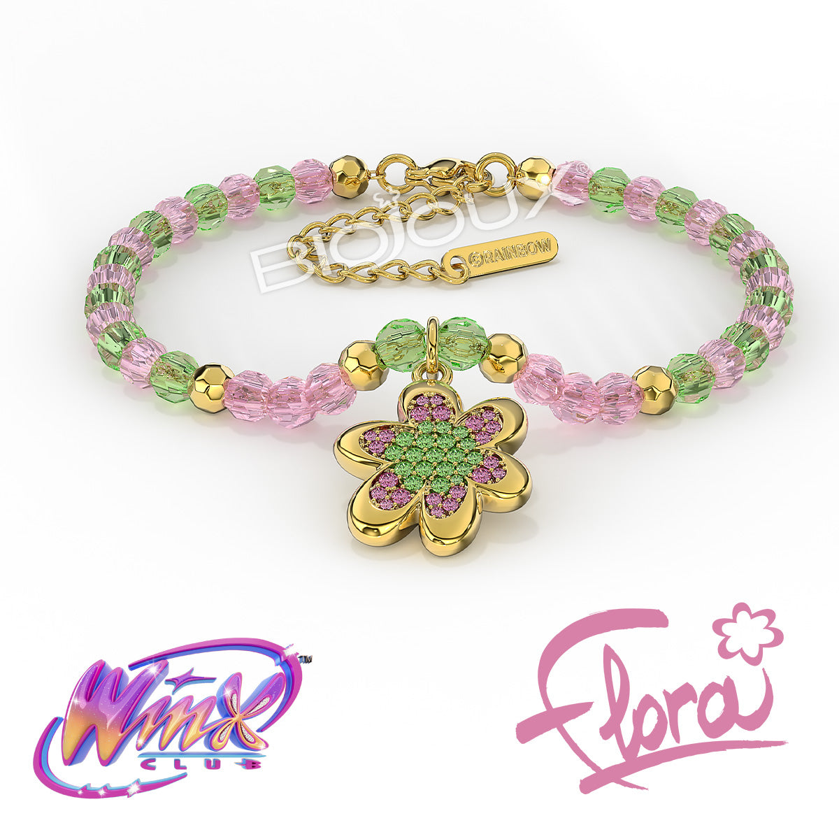 Flora The Magic is Back Bracciale con Ciondolo