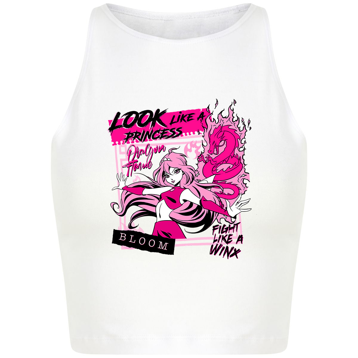 Look like a princess Cropped Top