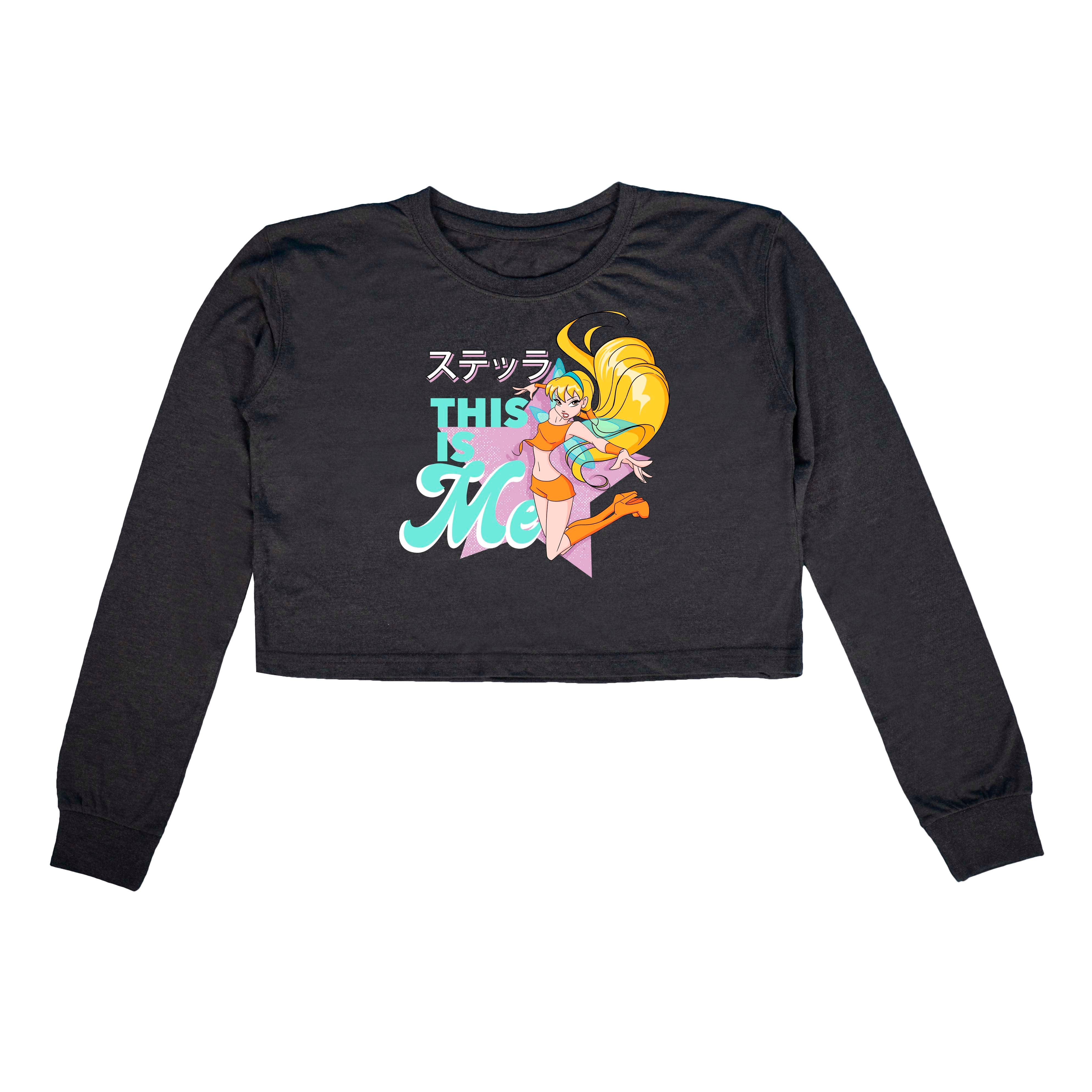 Shine Untamed long Sleeved Cropped T-shirt