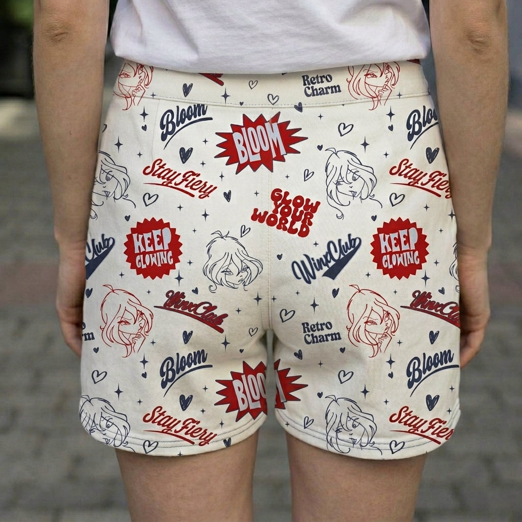 Magic Jukebox Magic Bloom Shorts