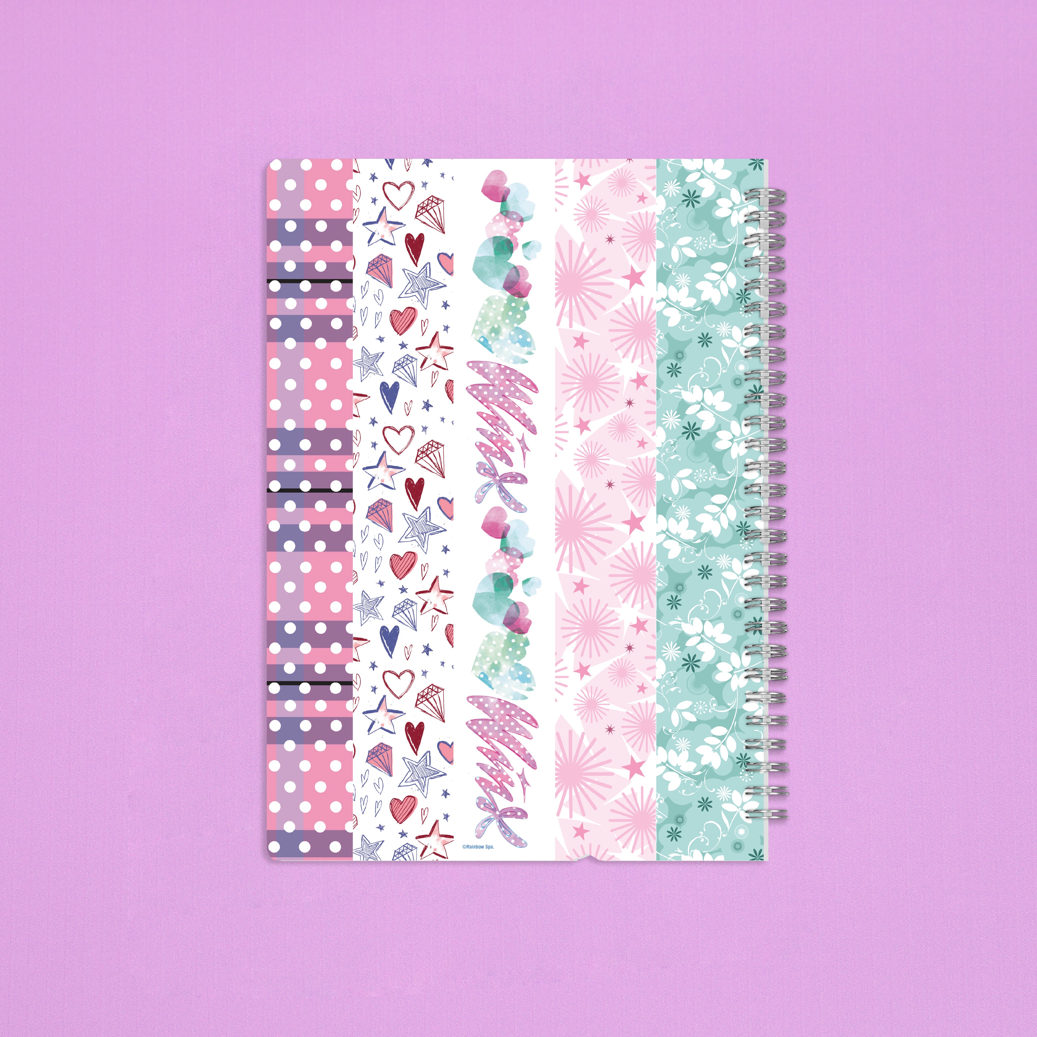 Texture Vintage Spiral Notebook