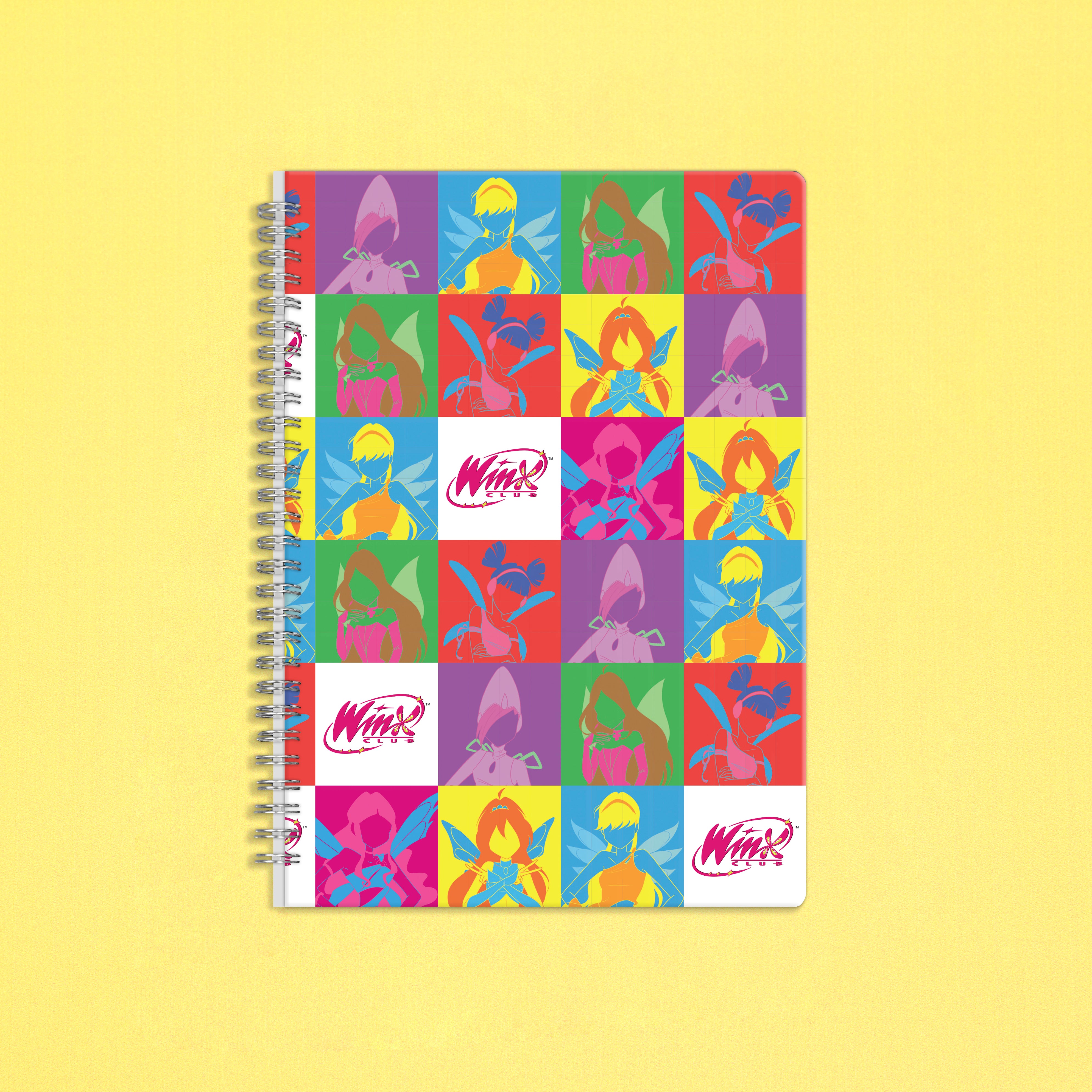 Multicolor Spiral Notebook