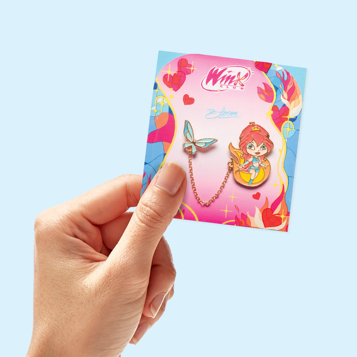 Bloom Double Enamel Pin