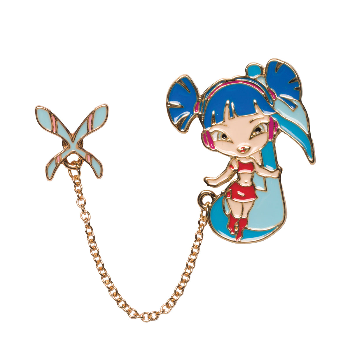 Musa Double Enamel Pin