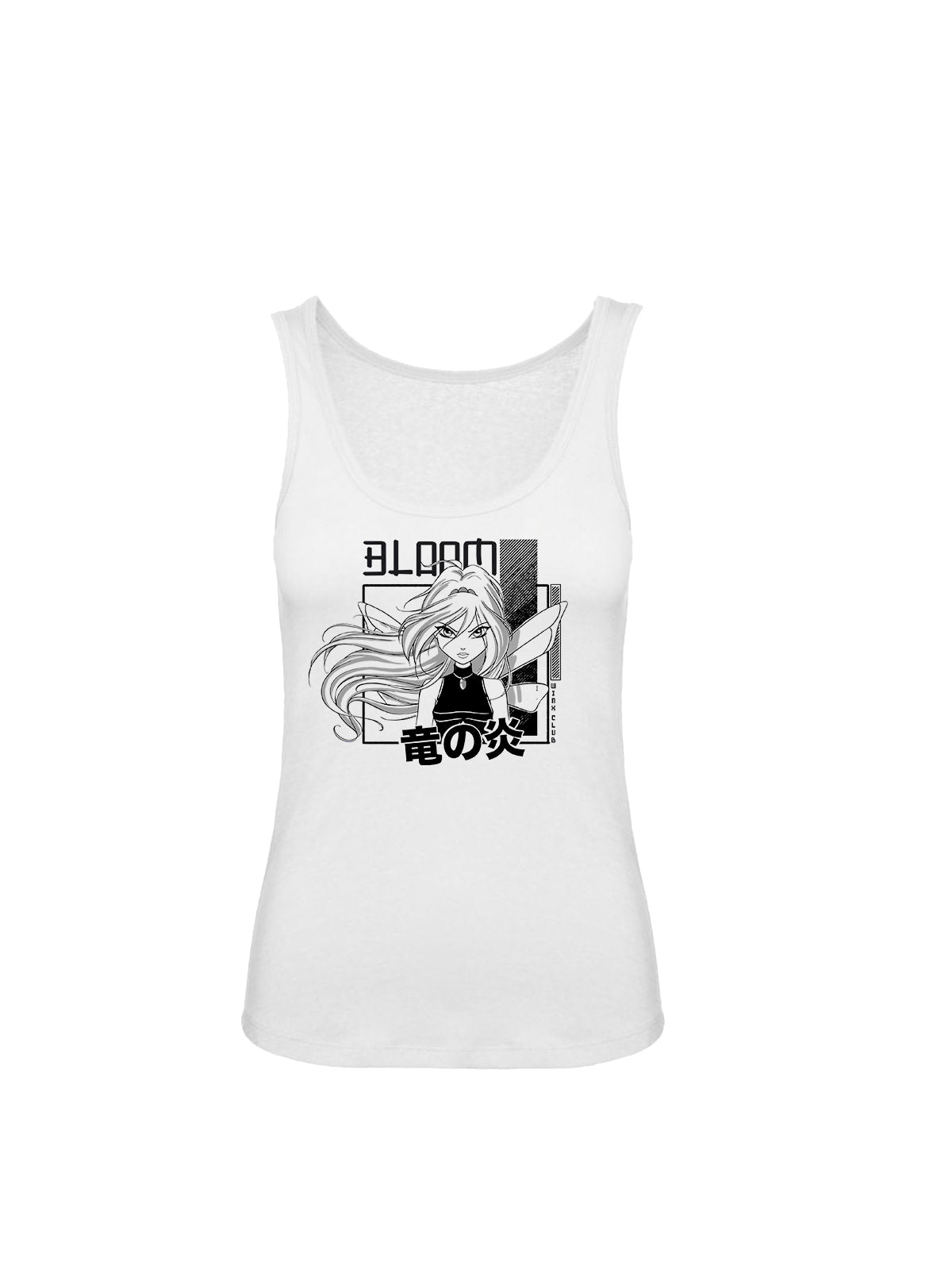 Bloom Dragon Flame! Tank Top