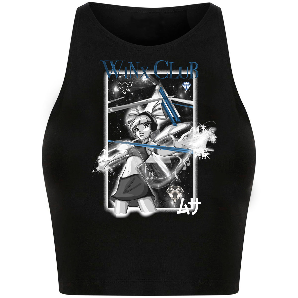 Musa Charmix power Cropped Top