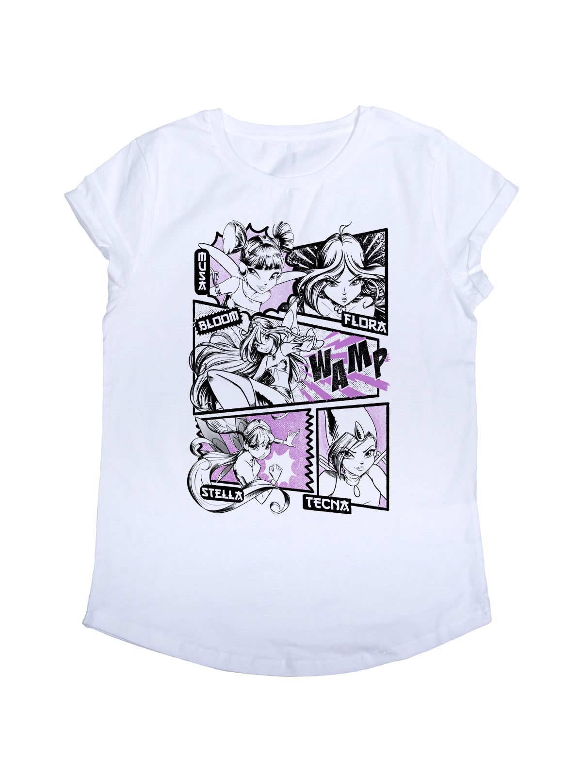 Magic Team on! Rolled sleeves T-shirt