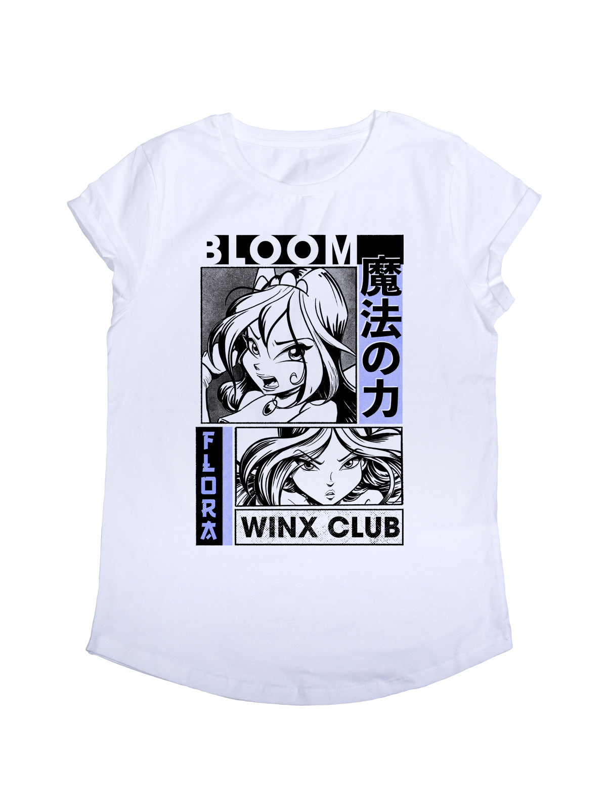 Sisters of Magic! Rolled sleeves T-shirt