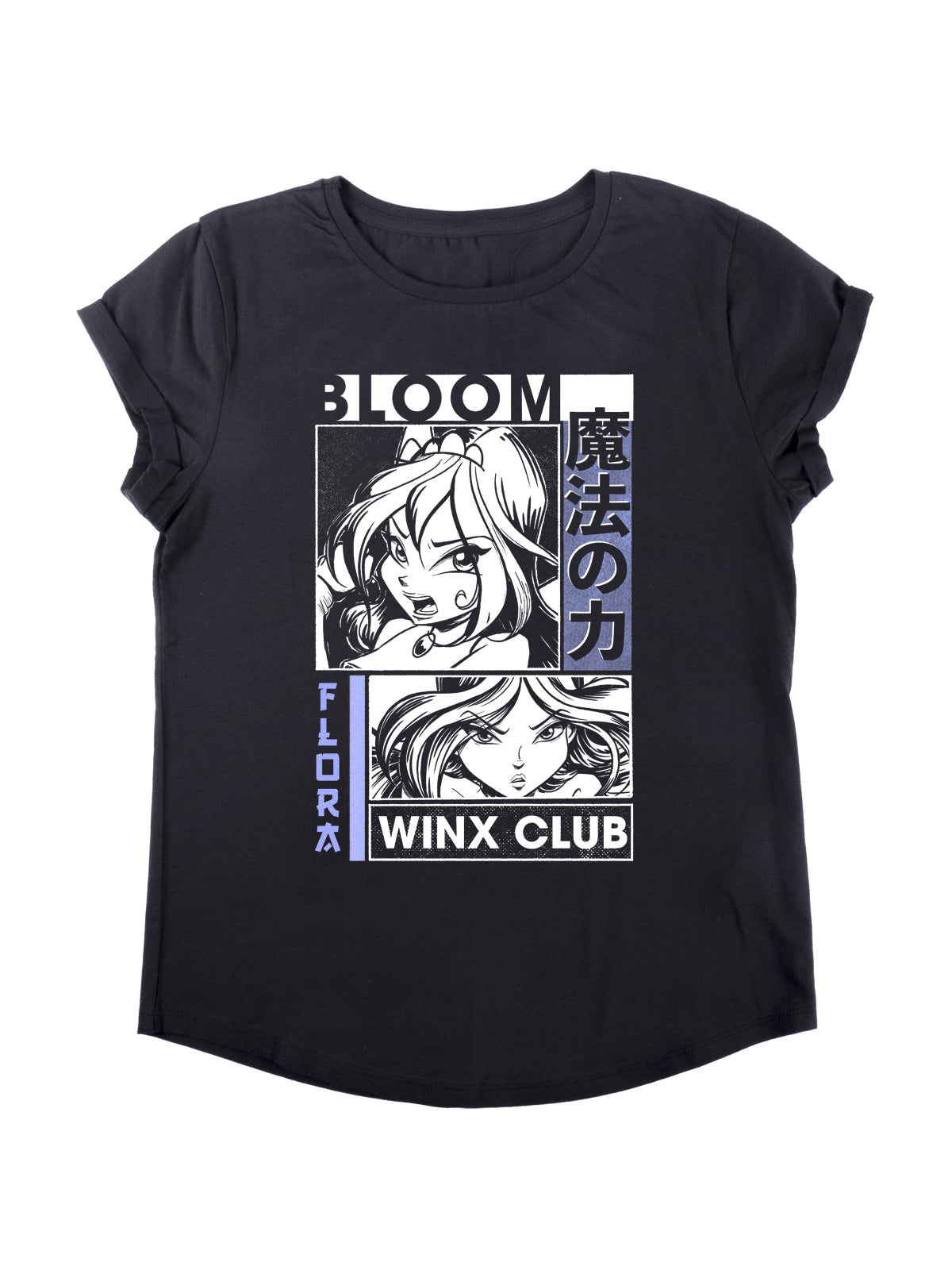 Sisters of Magic! Rolled sleeves T-shirt