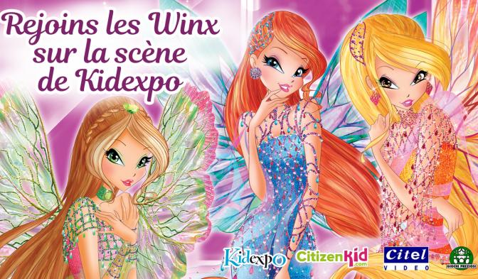 Rejoins les Winx sur la scène de Kidexpo 2018 ! 