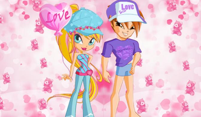 Dress your Winx Avatar for Valentine's Day!