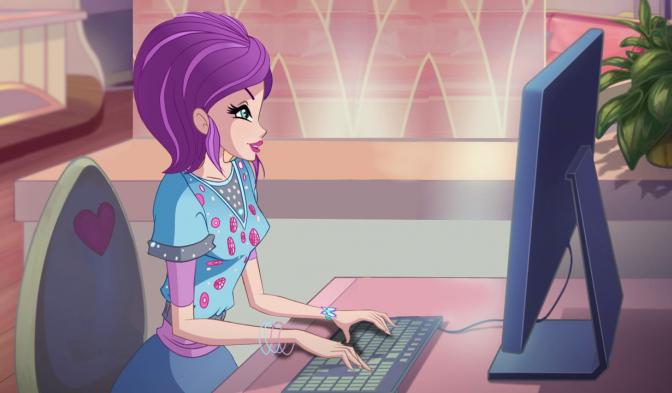 À descoberta do apê de World of Winx com a Tecna